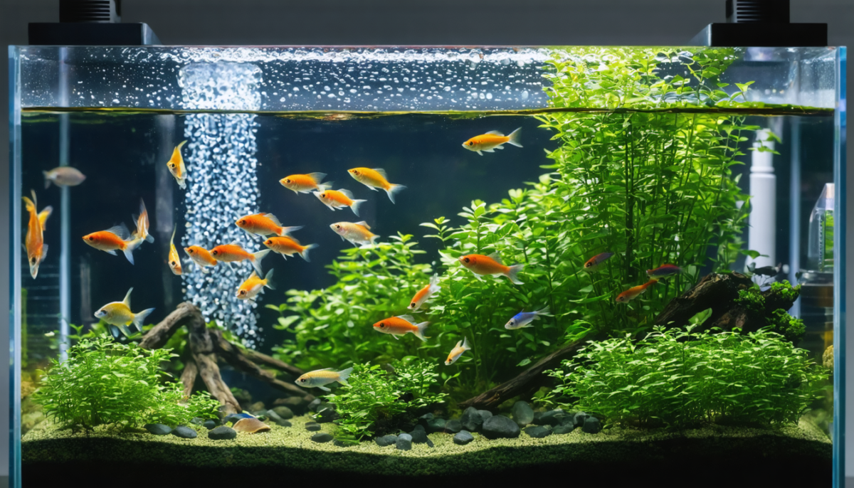 assurez la santé et le confort de vos poissons en choisissant un bulleur d'aquarium efficace pour une oxygénation optimale et un environnement aquatique équilibré.