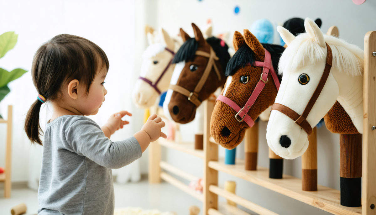 découvrez notre guide pratique pour choisir le cheval bâton idéal, adapté à l'âge et aux besoins de votre enfant, alliant sécurité et amusement.