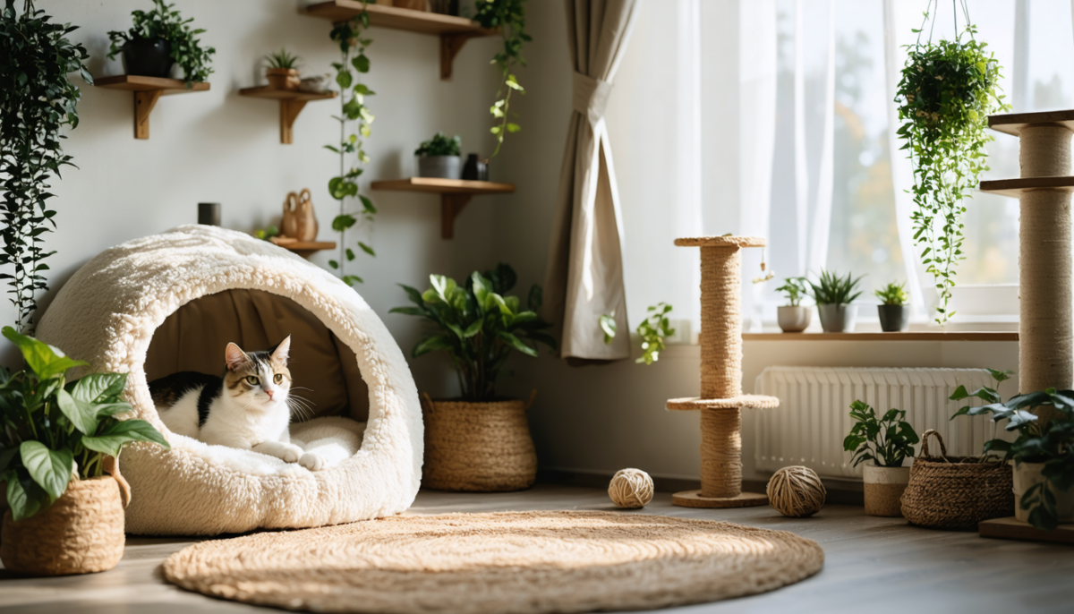 découvrez comment aménager un havre de paix idéal pour le bien-être de votre chat, en créant un espace confortable et sécurisant qui répond à ses besoins.