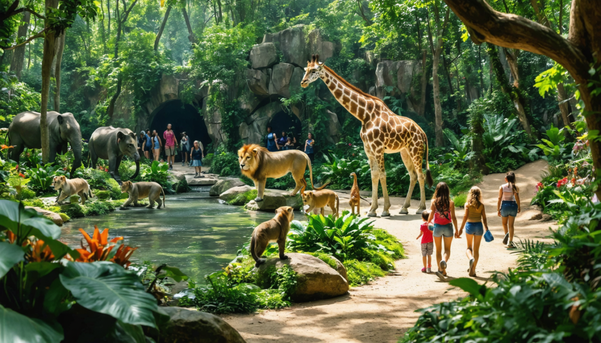 plongez au cœur du zoo de lyon pour une aventure inoubliable entre rencontres animalières et paysages exceptionnels. une expérience unique à ne pas manquer !