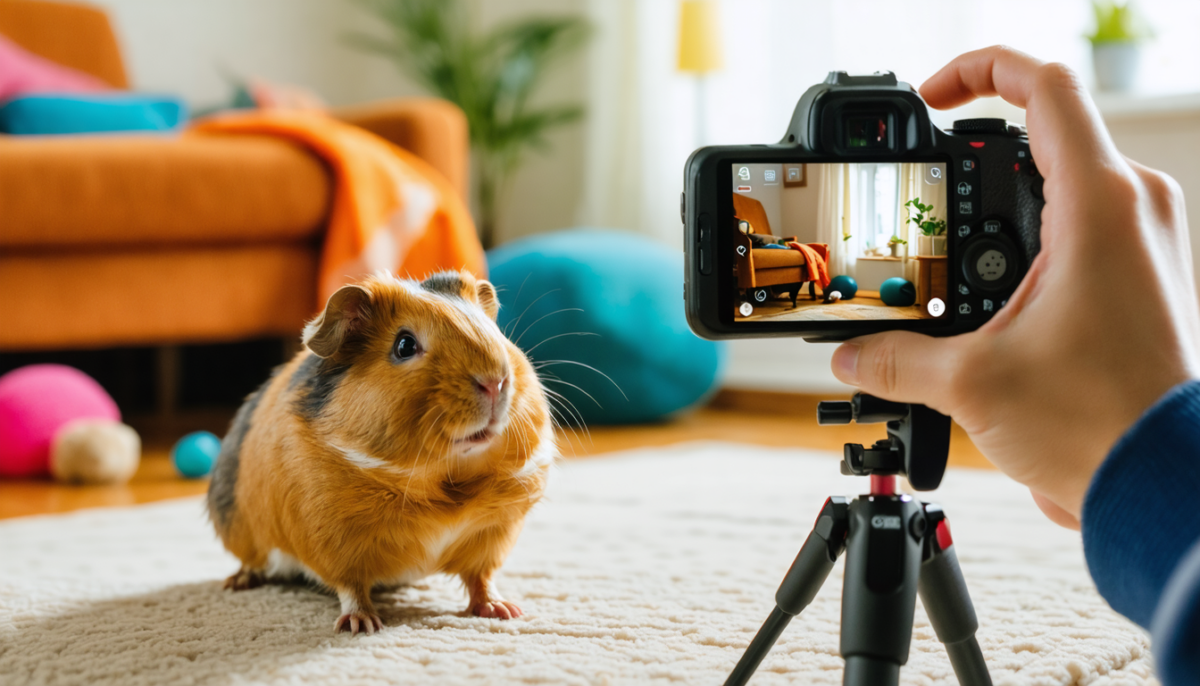découvrez comment filmer facilement les moments drôles et attachants de votre cochon d’inde grâce à notre guide pratique rempli de conseils et astuces pour capturer ses meilleures expressions en vidéo.