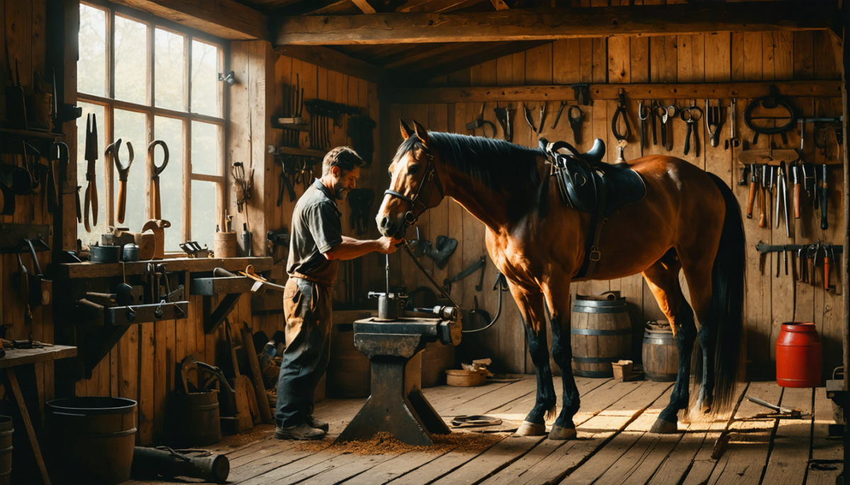 découvrez l'art essentiel du maréchal-ferrant, un métier clé au cœur du monde équestre, alliant savoir-faire traditionnel et passion pour le bien-être des chevaux.