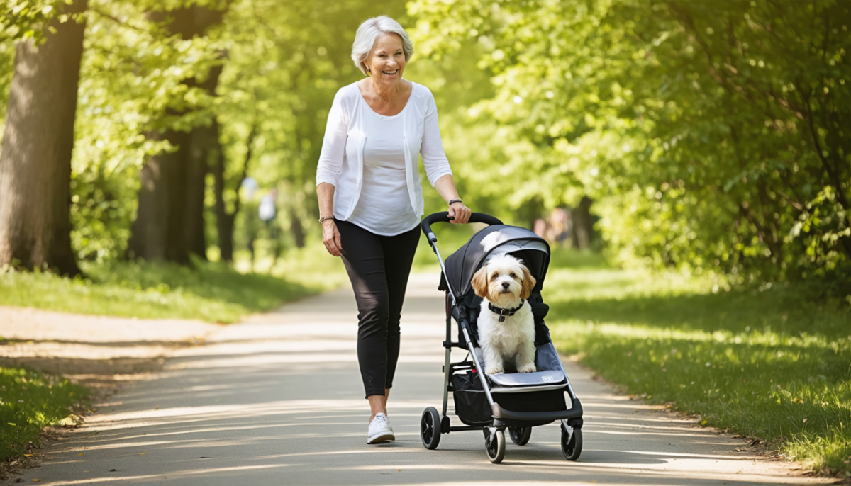 découvrez comment une poussette canine peut aider votre chien à se déplacer facilement et confortablement, même en cas de difficultés à la marche. offrez-lui bien-être et liberté !