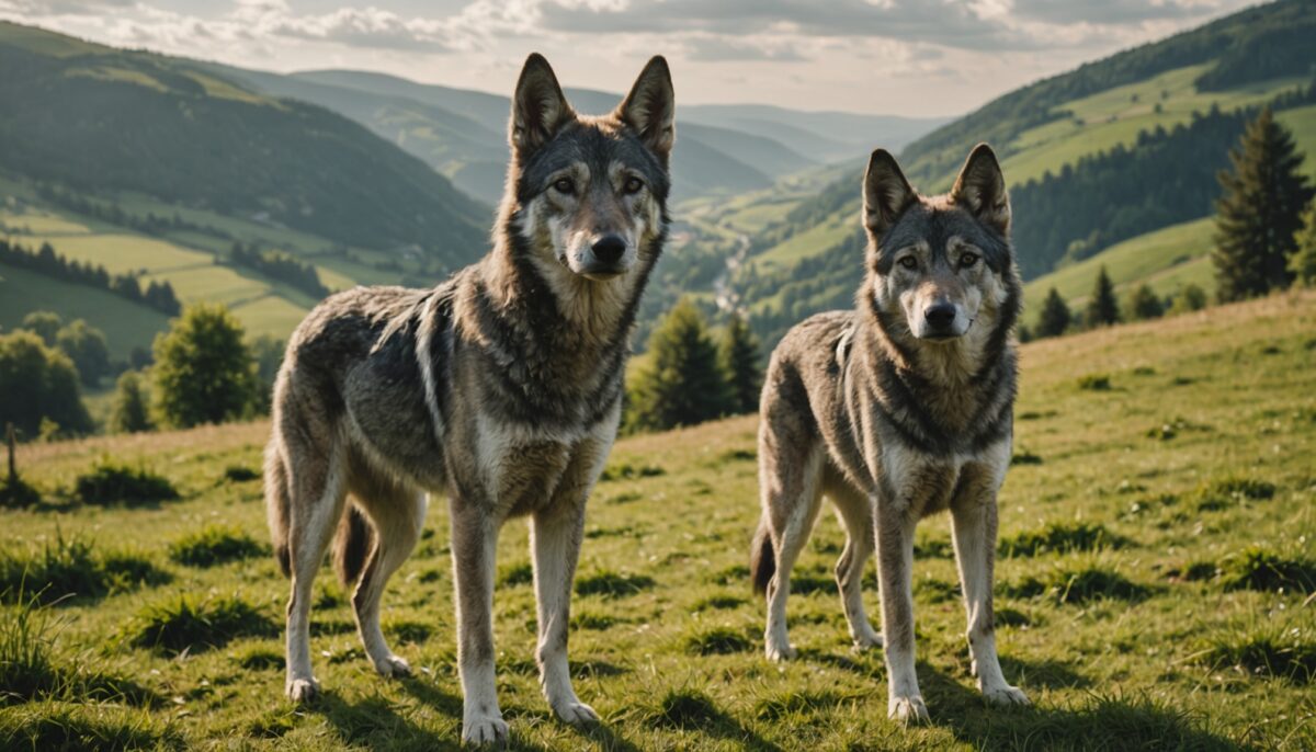 Les traits distinctifs des Chiens Loups Tchécoslovaques élevés au Val de Bern : un aperçu exclusif