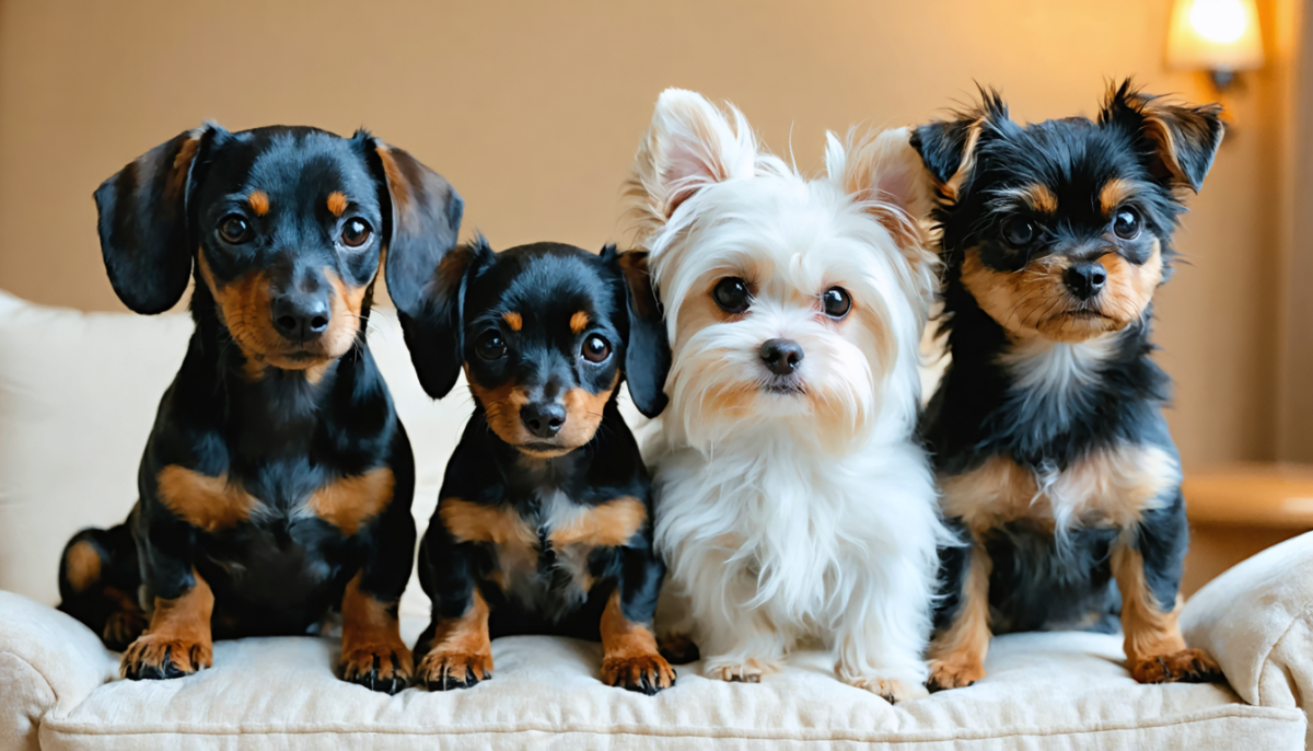 explorez 4 races de chiens miniatures au charme irrésistible, idéales pour les amoureux des petits compagnons adorables et pleins de personnalité.