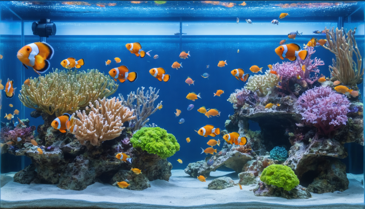 découvrez notre guide complet pour l'entretien réussi de votre poisson d'eau salée, avec des conseils pratiques pour un aquarium sain et des poissons épanouis.