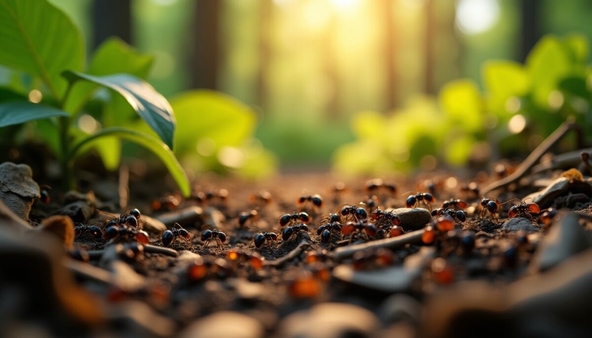 Découvertes fascinantes sur le monde secret des fourmis